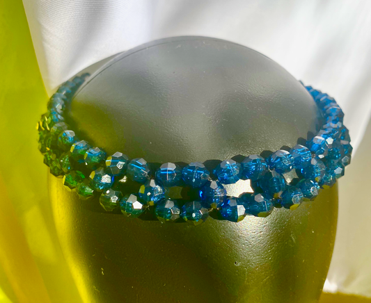 Blue Swarovski Crystal Headpiece 💙