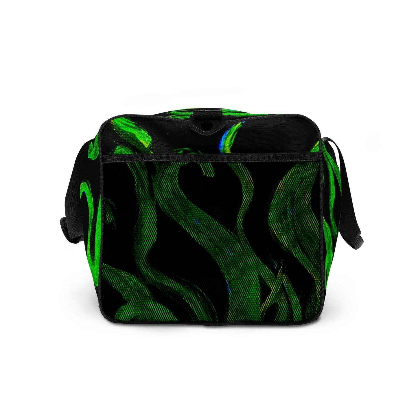Breathe Green Print Duffle Bag