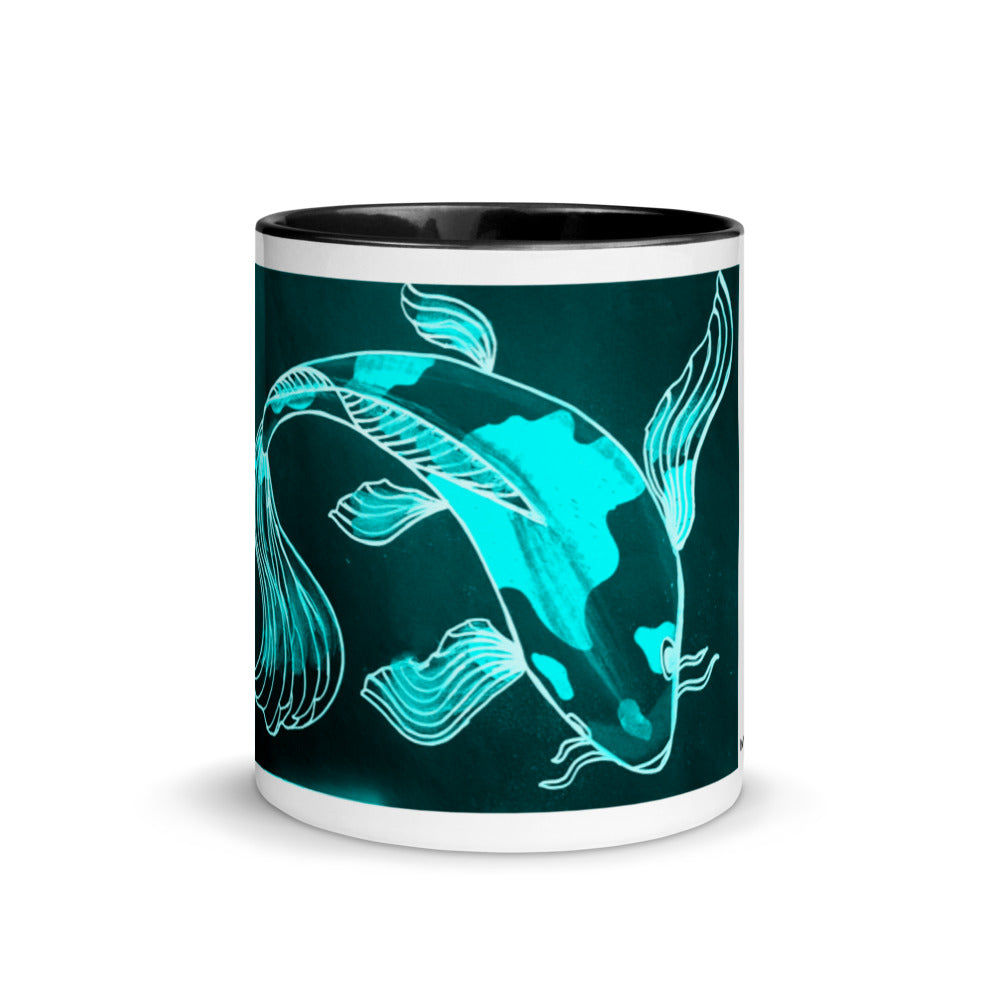 Koi Fish Glow Fish Mug