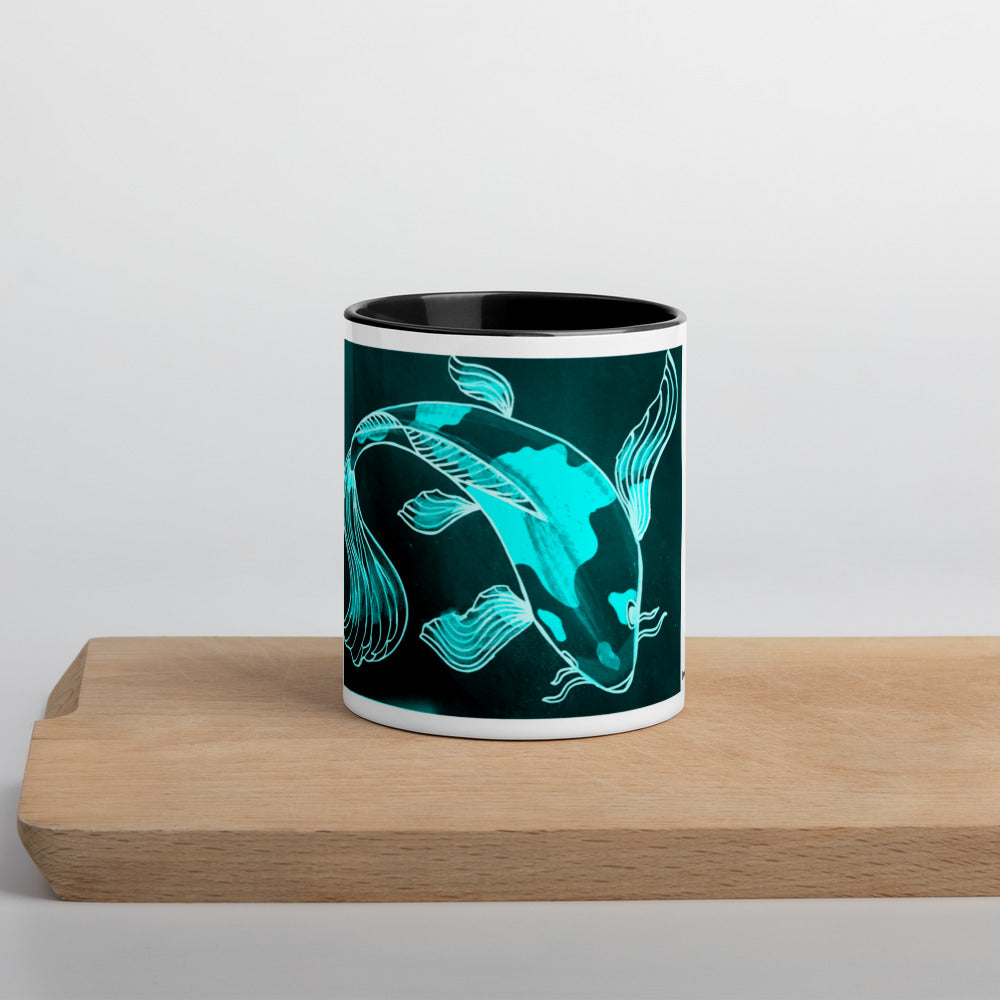Koi Fish Glow Fish Mug