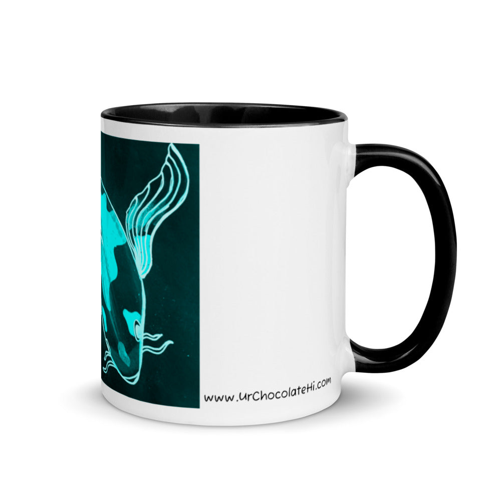 Koi Fish Glow Fish Mug