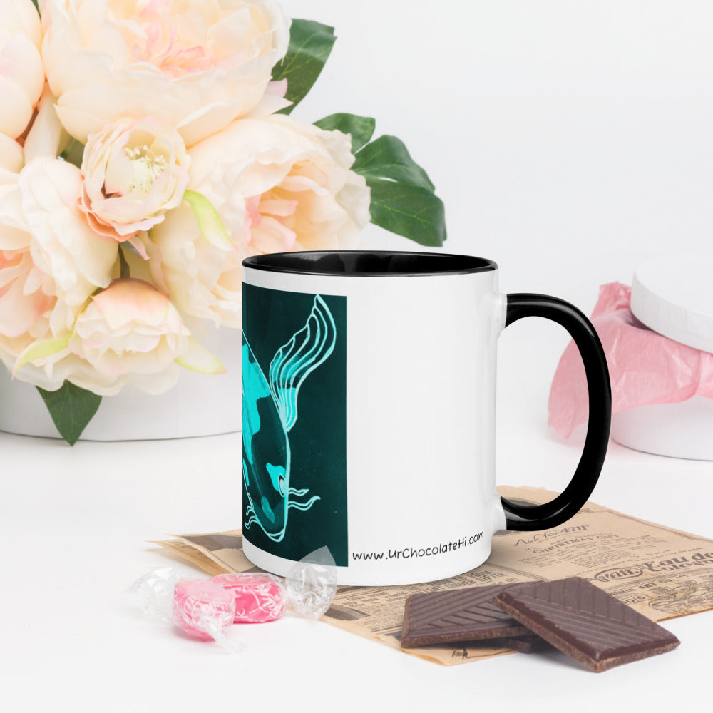 Koi Fish Glow Fish Mug