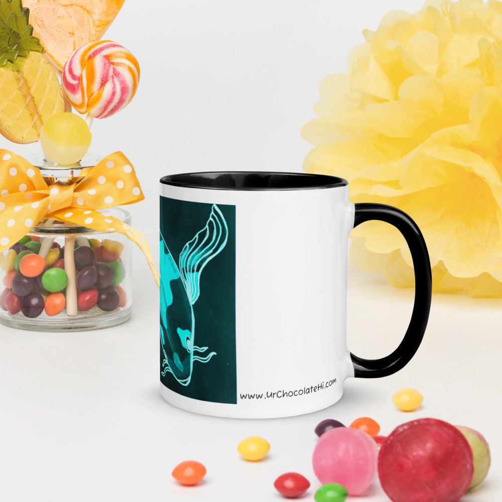 Koi Fish Glow Fish Mug