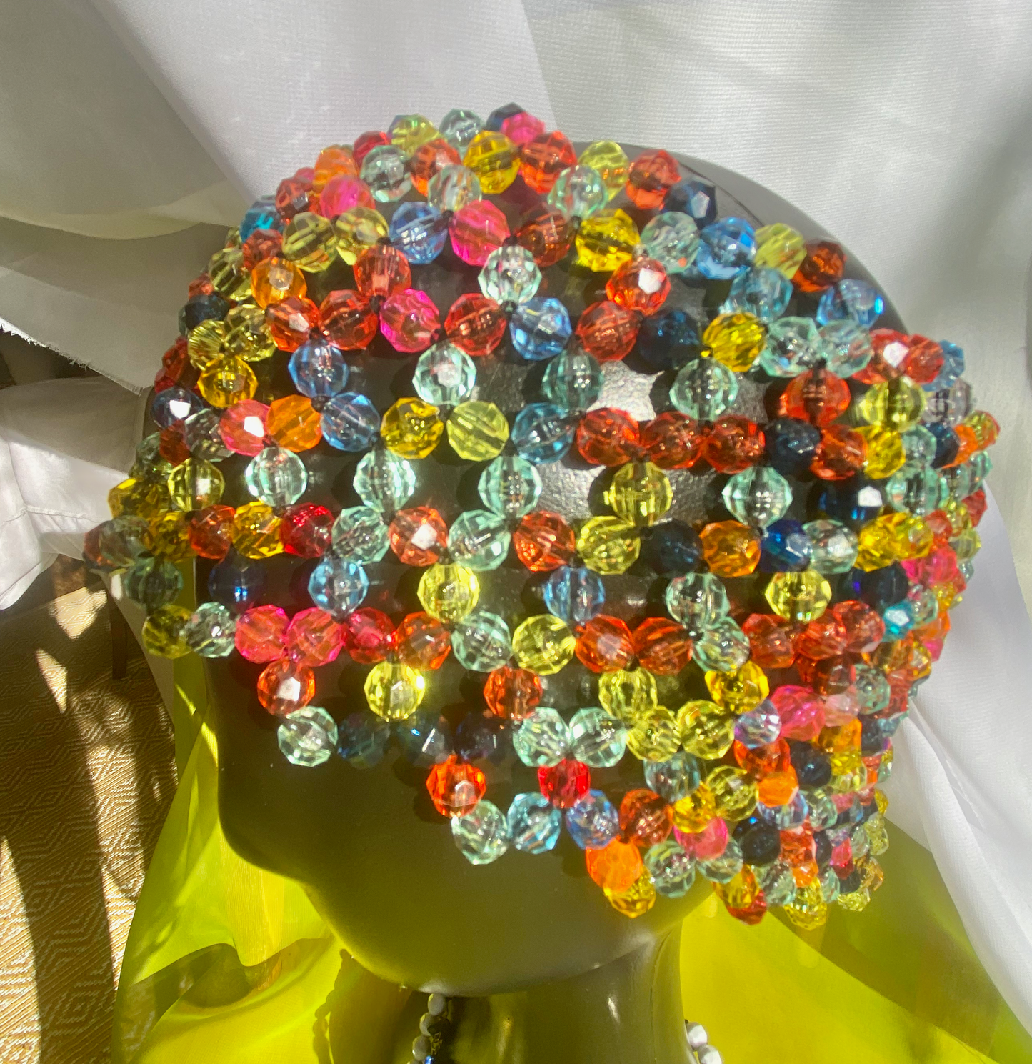 Colorful Swarovski Crystal Headpiece 🌈