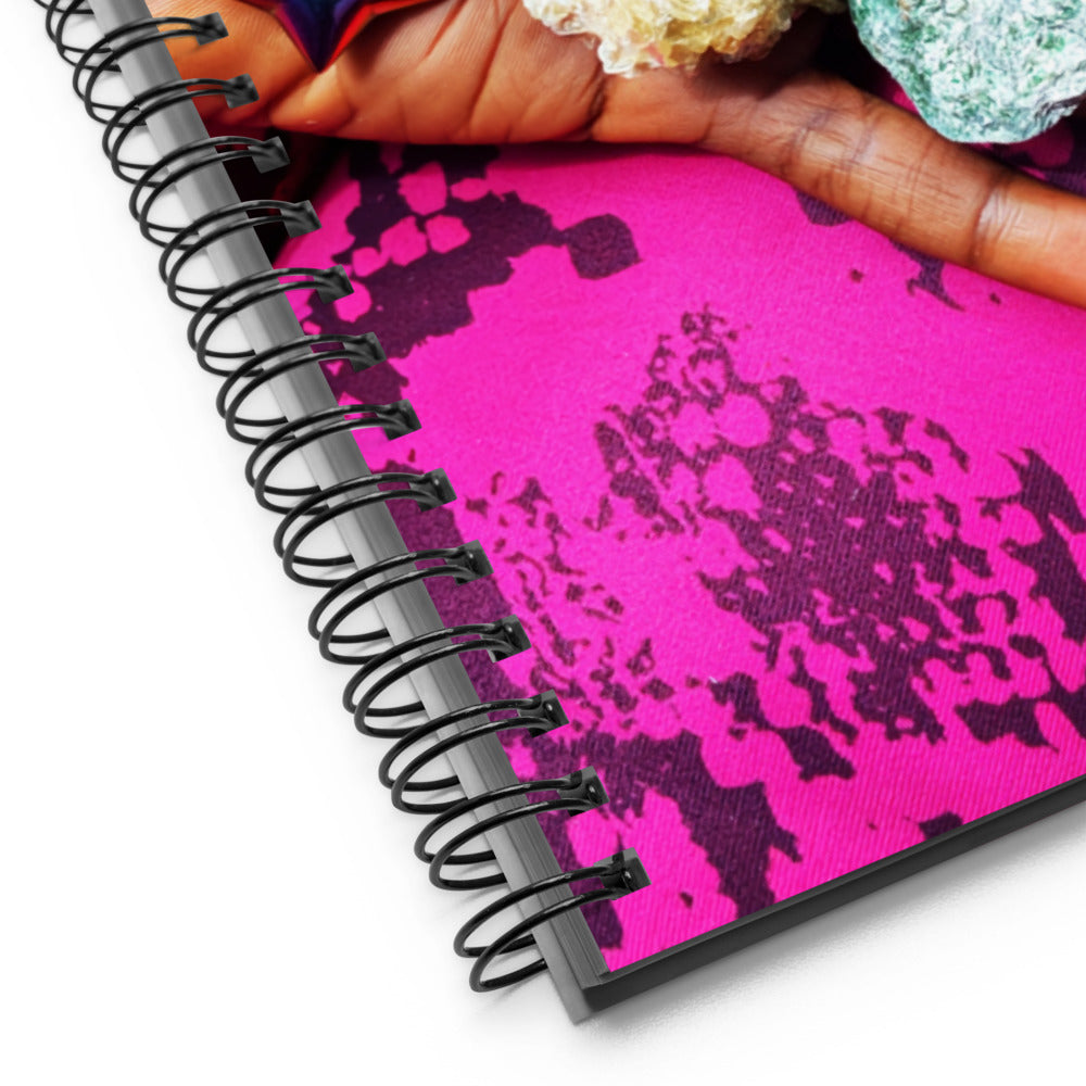 Gems in Hand Spiral notebook